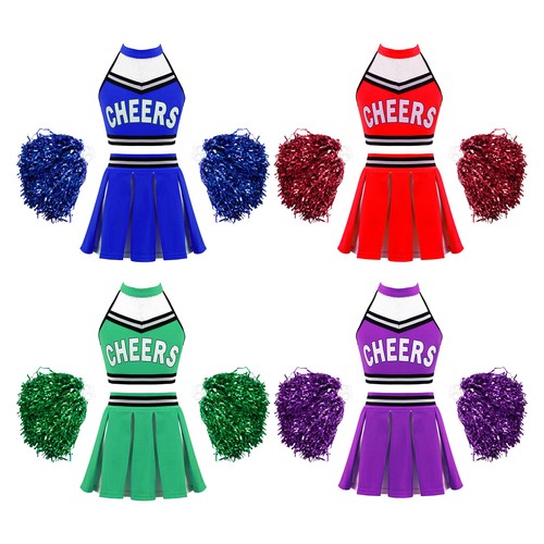 Mädchen cheerleader kostüm - cheerleader,