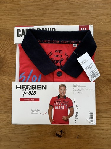 Camp david polo poloshirt - david,