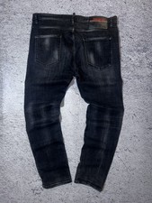   Dsquared2 DSQ2 Skater Jeans schwarz Distressed Made in Italy