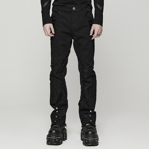 Punk rave jeans - hose,
