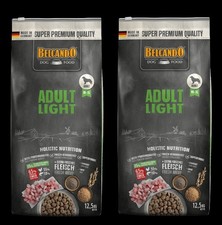 2 x Belcando ADULT LIGHT 12,5kg Trockenfutter Hundefutter M-XL Gewichtsreduktion