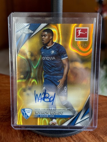 Topps chrome bundesliga myron - chrome,