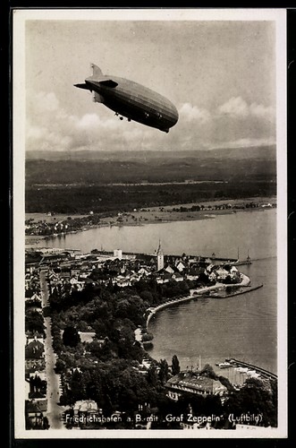 Ansichtskarte friedrichshafen - ansichtskarte,