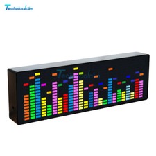 LED Light Music Spectrum Clock