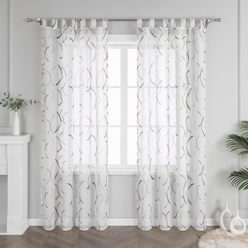 Stück gardinen stores weiß - gardinen,