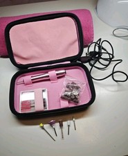 Maniküre Pediküre Nagel Fräser 20000 PRM USB mit Zubehör Bits Tasche Aufbewahrun