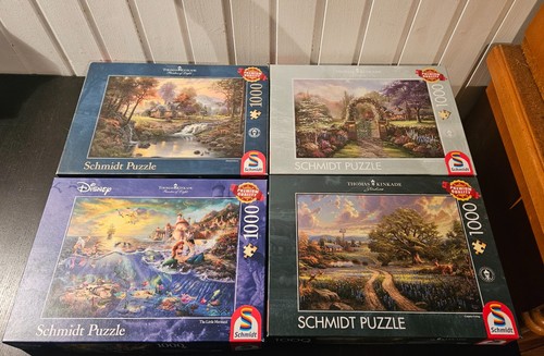 Thomas kinkade puzzle - kinkade,