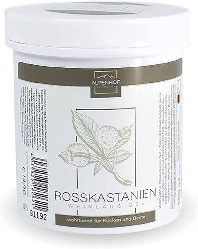 Rosskastanien weinlaub gel - weinlaub,