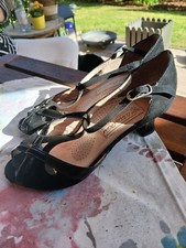 Damen-Tanzschuhe, Gr. 5, schwarz, Werner Kern Tanzsport