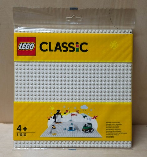 Lego 11010 weiße bauplatte - 11010,