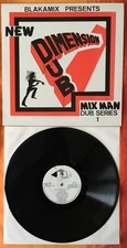 MIXMAN Blakamix Presents New Dimension Dub LP Reggae *1989* Rare UK *1st Press*