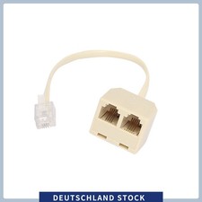 RJ11 6P4C 1 Stecker auf 2