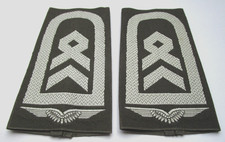 Rangabzeichen Luftwaffe Stabsfeldwebel weiß/oliv Schulter Klappen Schlaufen RAR