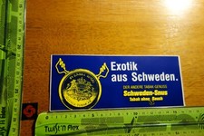 Alter Aufkleber Tabak