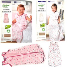 2er Set Baby Schlafsack Bio Baumwolle Strampelsack 0 -12 Monat Mädchen Gr.70 