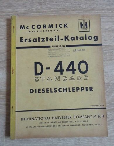Cormick farmall d440 - mc,