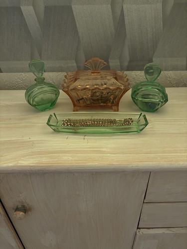 Schminktisch set vintage - schminktisch, antik