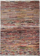 Original Perserteppich Gabbeh Ghashghai Orientteppich 214 cm x 154 cm  Alt Natur