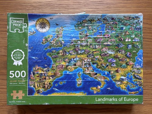 Eckteil 500 teile puzzle - teile,