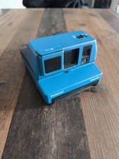 Polaroid 600 Impulse Blue/Blau Sofortbildkamera - RAR - Funktionstüchtig