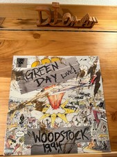 Vinyl green day live - green,