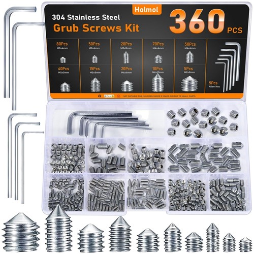 Madenschrauben set edelstahl - madenschrauben,
