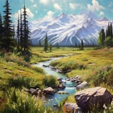 Wandbild: Wunderschöne