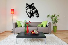 Wandtattoo- Wandaufkleber: WOLF - Tiere - Farb- und Größenwahl