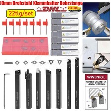 7X Drehmeißel Set 10mm