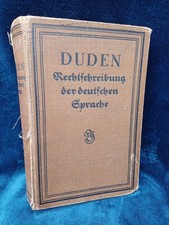 Sehr Alter Duden Antik 1922