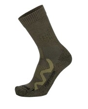LOWA 4-SEASON PRO Oliv Wandersocken Outdoor Trekking Polsterung Wintersocken