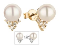 Akoya-Perlen Ohrstecker 585