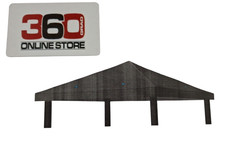 Ersatzdach für Pavillon 3 meter x 3 meter anthrazit