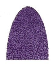 Rochenleder Pfeilauflage - Stingray Prime Lavender NF0017 im Vintage Look Deko