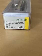 Minitrix 16821 N 460-4 DB AG Diesellok BR 218 DB Westfrankenbahn, Sound,