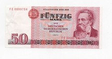 Geldschein 50 Mark 1971