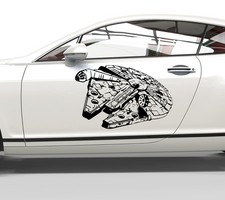 Autoaufkleber Star Wars - Ultimate Millenium Falcon