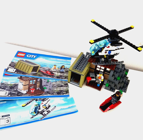 Lego city 60131 gaunerinsel - city,