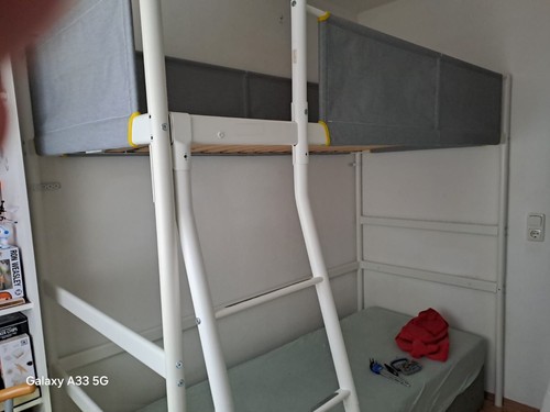 Kinder hochbett aus metall mit - hochbett,