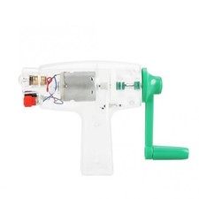 Kinder Hand Kurbel Generator 6,3V 0,2A Strom Generator Notstrom Versorgung 3463