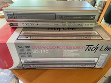 DVD-Rekorder/VHS Videorekorder-Kombination VD-170 & Fernbedienung-v.TechLine-OVP