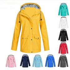 Damen kapuzenjacke regenmantel - damen,