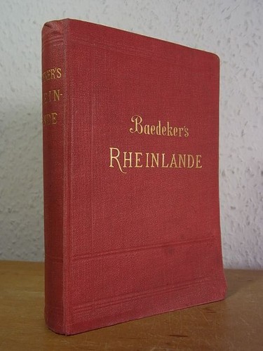 Baedeker die rheinlande von - baedeker's,