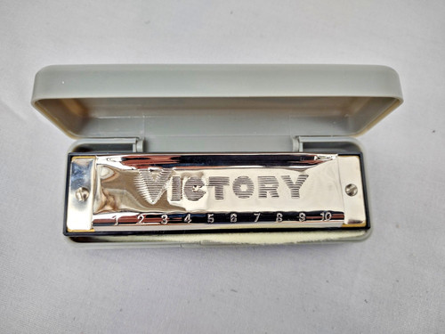 Vintage victory harmonica with - vintage,