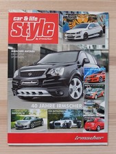 IRMSCHER Car & Life Style 40 Jahre Irmscher Tuning Prospekt 2008 Brochure Opel