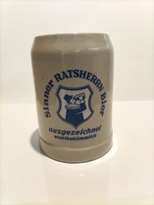 Alter Bierkrug Brauereikrug Sinner Ratsherrn Bier 0,5l