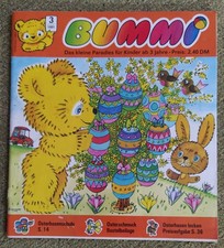 Bummi-Heft DDR Kinder Zeitschrift Nr. 3/91 1991 Ostern Kinderbuch Beschäftigung 