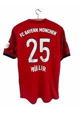 Matchworn Issued Paket  Trikot + Weste Thomas Müller FC Bayern München