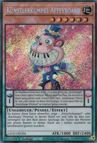 Yugioh künstlerkumpel - yugioh, 1x