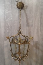 Sehr schöne VintageMessing Lampe Hängeleuchte Hängelampe